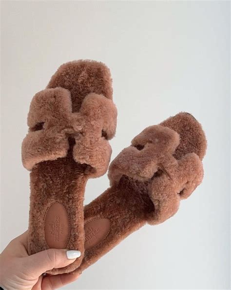 hermes slipper fur|where to buy Hermes sandals.